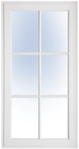 Casement Window with Muntins